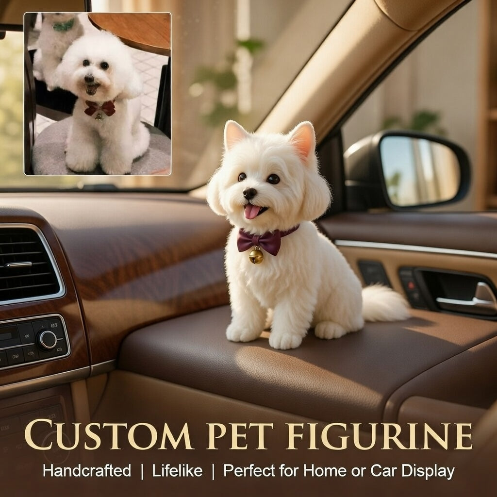🐾 Custom Handmade Pet Figurine – Your Furry Baby in 3D! (3.15") 🐶💕